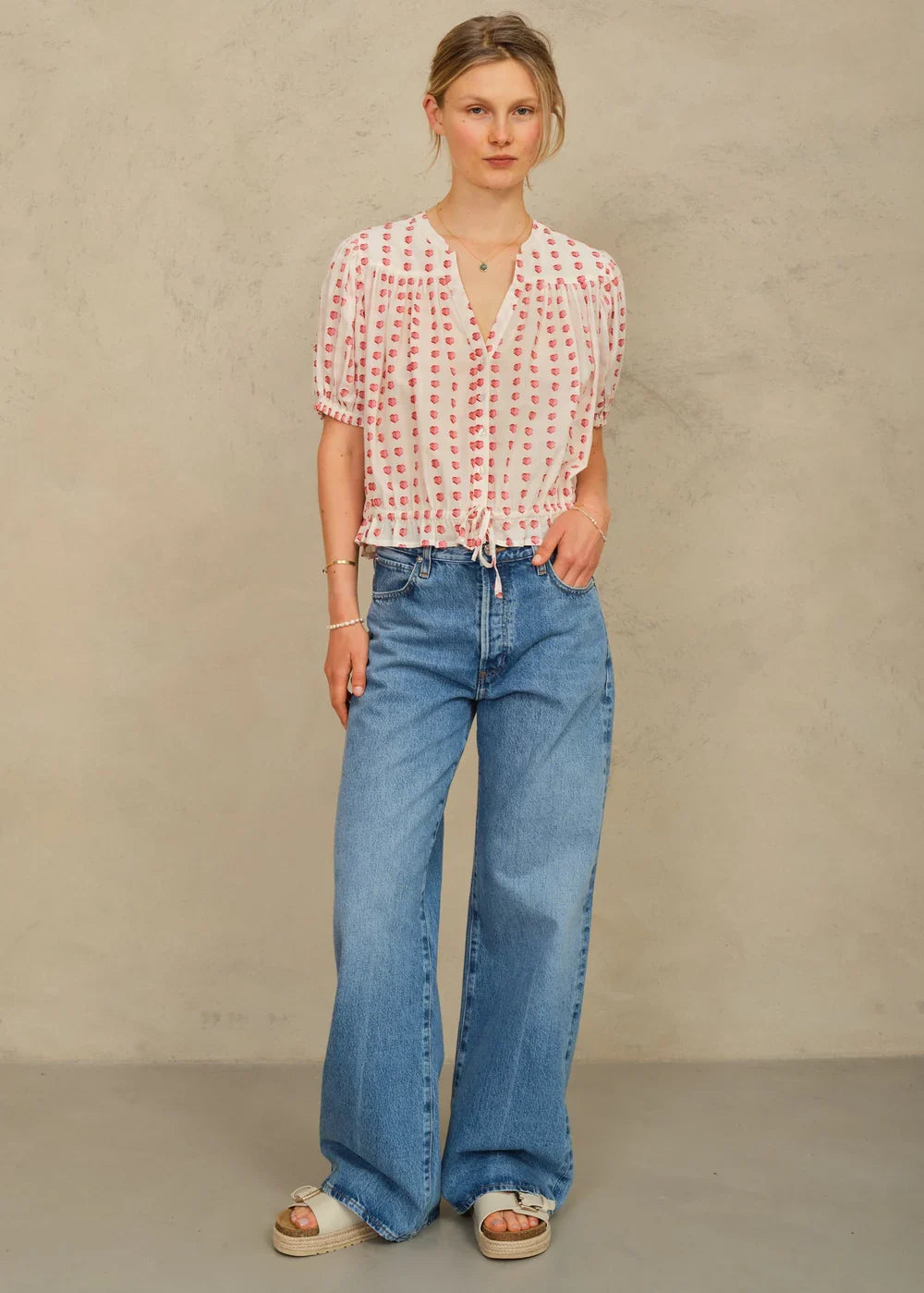 M.A.B.E Karla Gathered Top