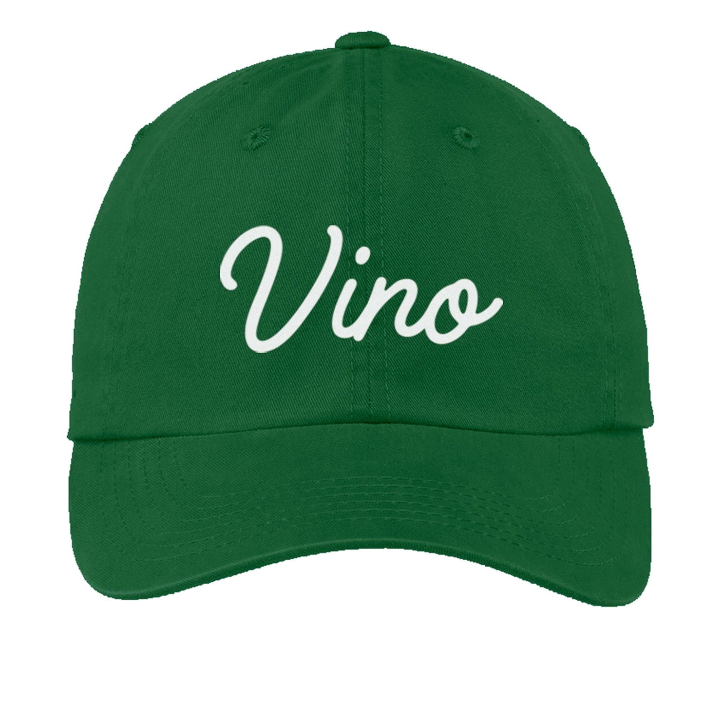 Vino Cursive Baseball Cap