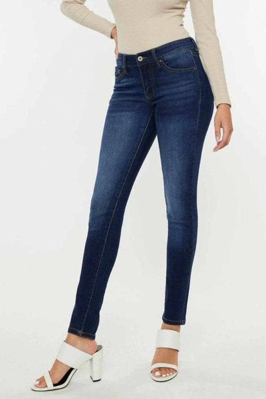 Trendsi Kancan mid rise ombre skinny jeans