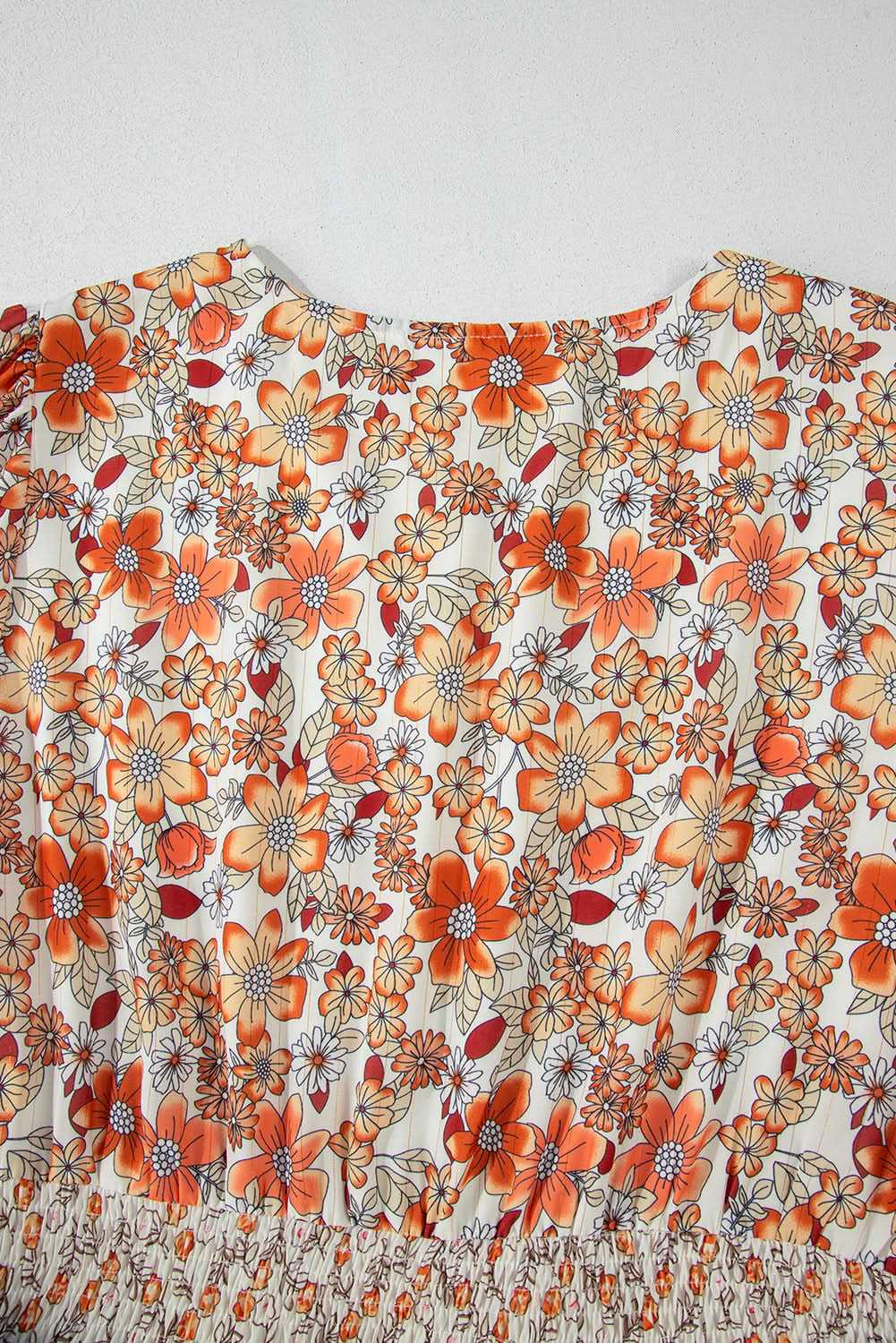 Love Salve Khaki Floral Maxi Dress Women's Fall Southern Belle Style + Comfy Fit