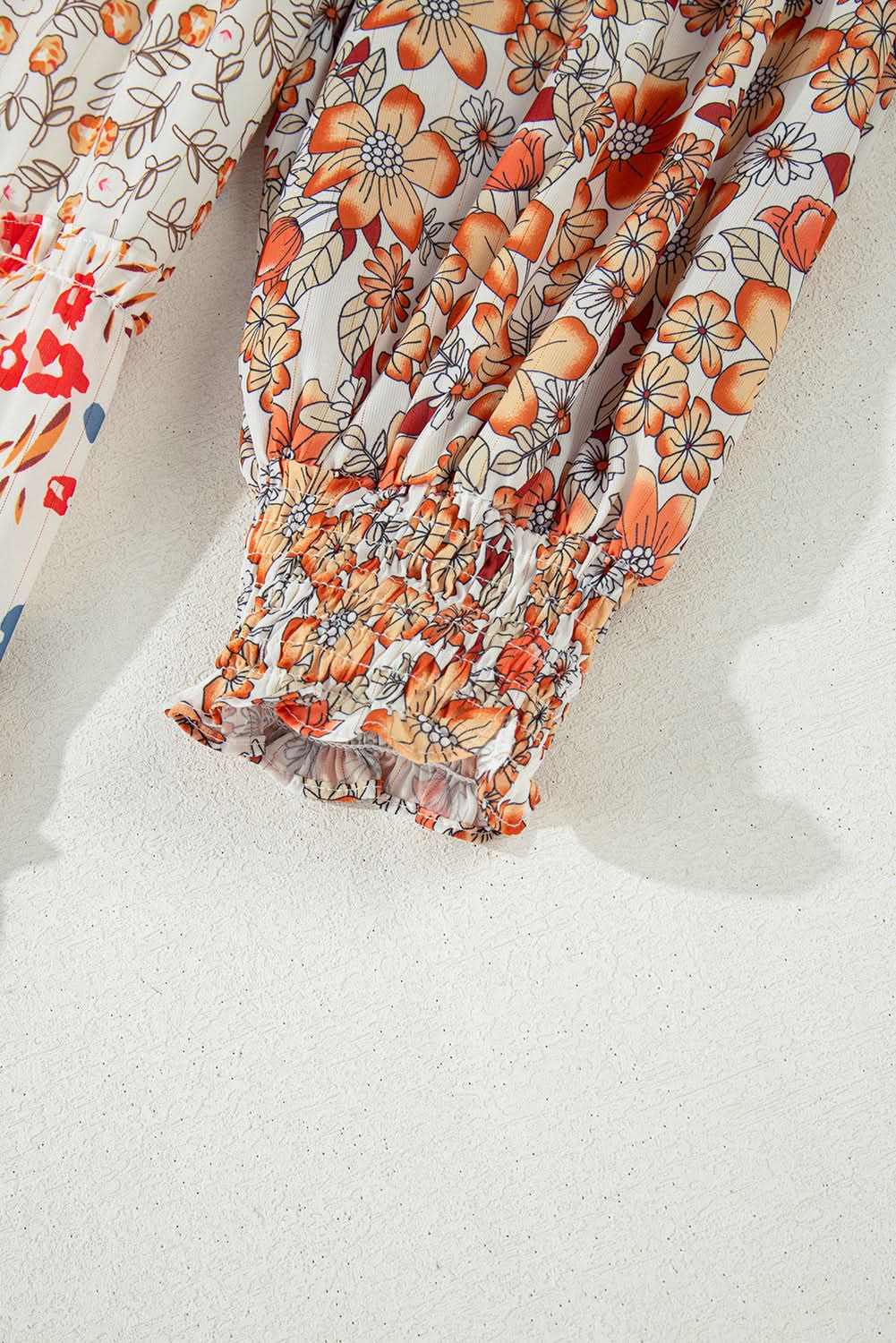 Love Salve Khaki Floral Maxi Dress Women's Fall Southern Belle Style + Comfy Fit