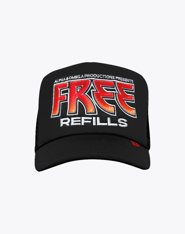 KISS Trucker Hat - Black