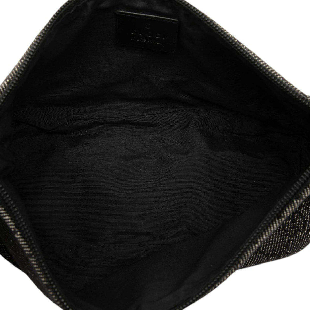 Shoulder Bag GG Boat Denim Grey (Pre-Owned)
