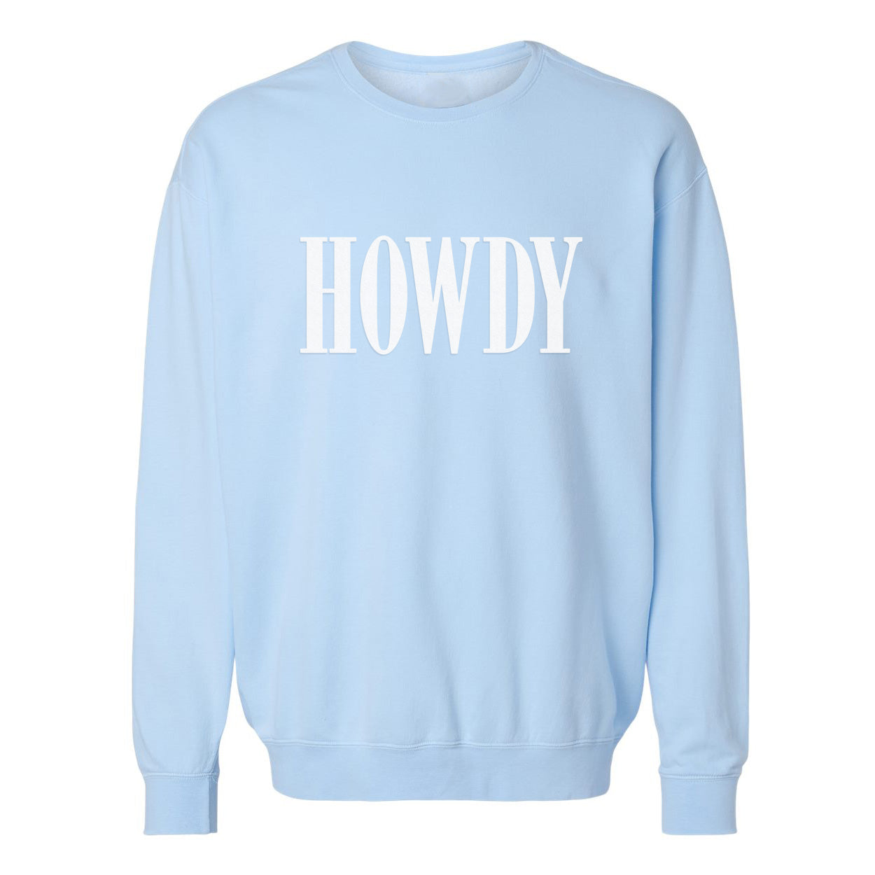 Howdy Western Washed Sweatshirt