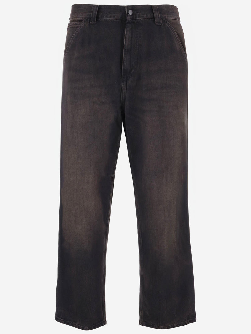 Cotton Denim Jeans Black