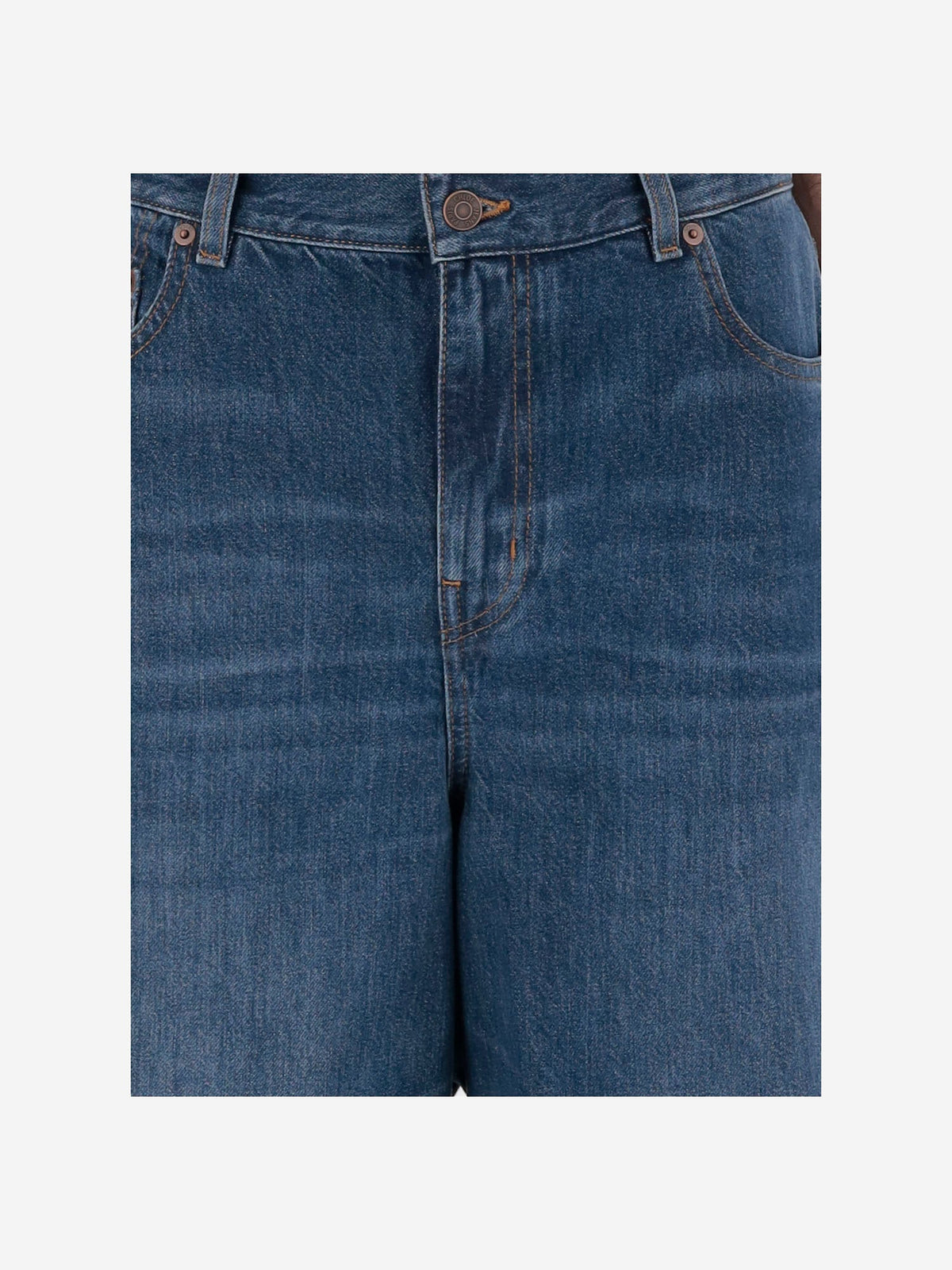 Chloé Jeans Cotton Denim Wide Leg, view 3