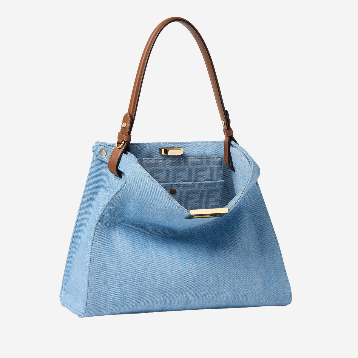 Fendi Shoulder Bag Way Light Denim, view 3