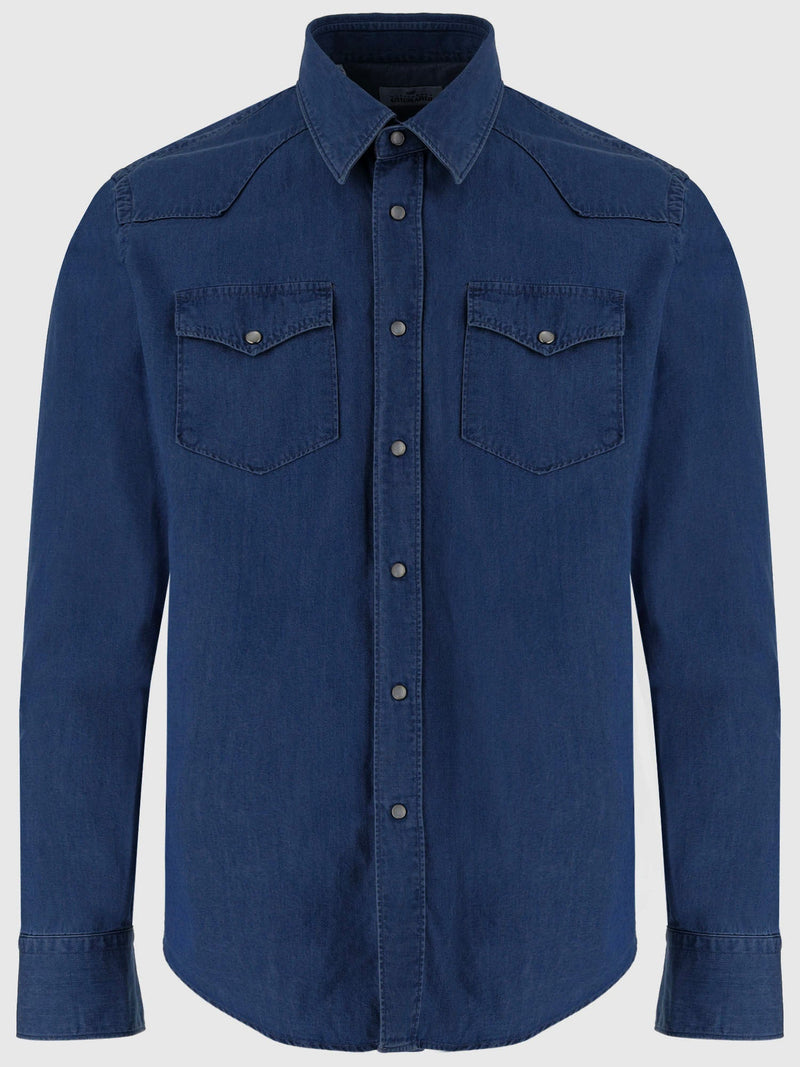Cotton Denim Shirt WEST8