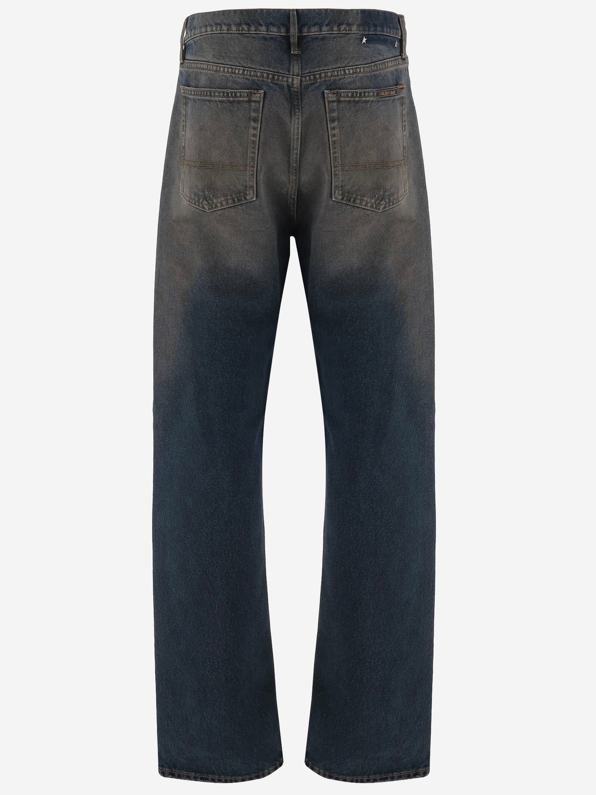 Golden Goose Jeans Cotton Denim, Dark, view 2