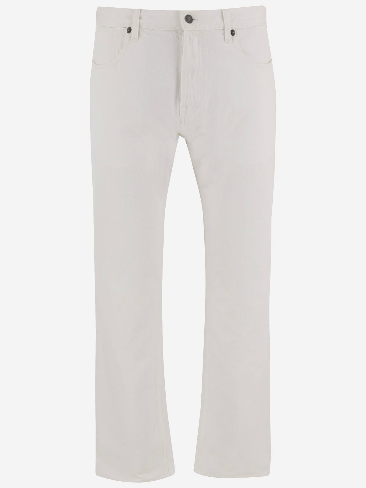 Jeans Cotton Denim White