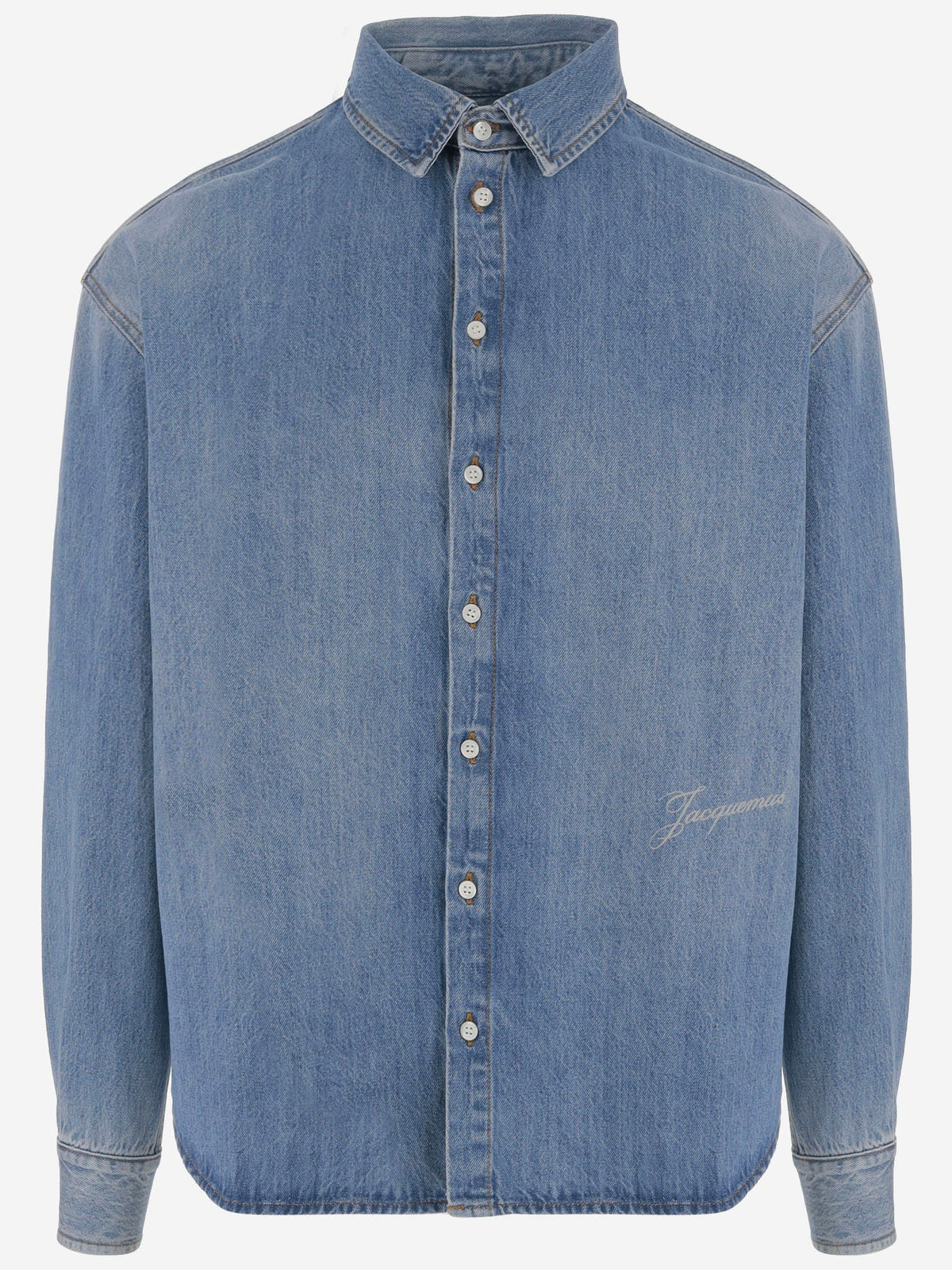 Light Denim Shirt with J Loop