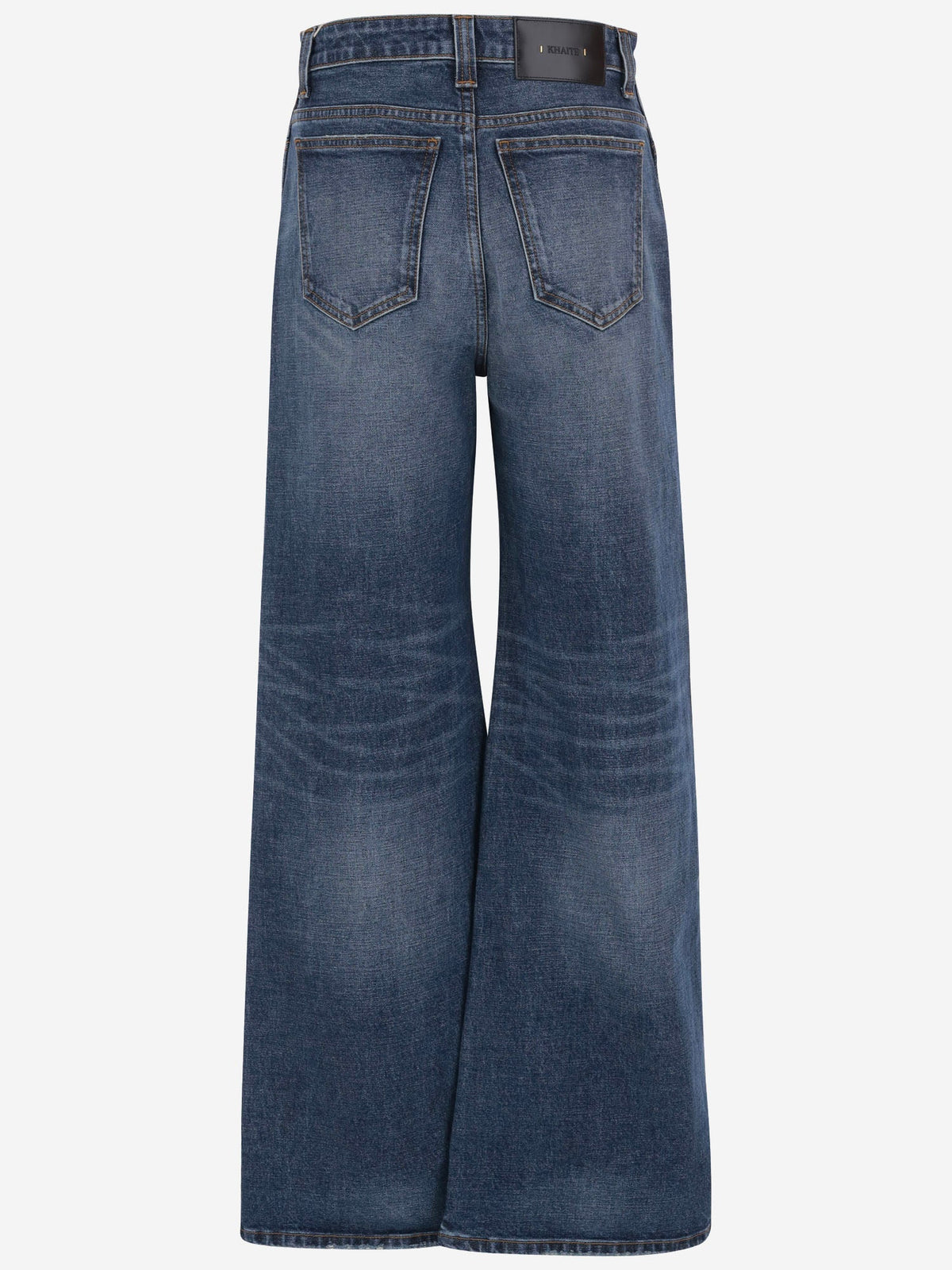 Khaite Stretch Cotton Denim Jeans, view 2