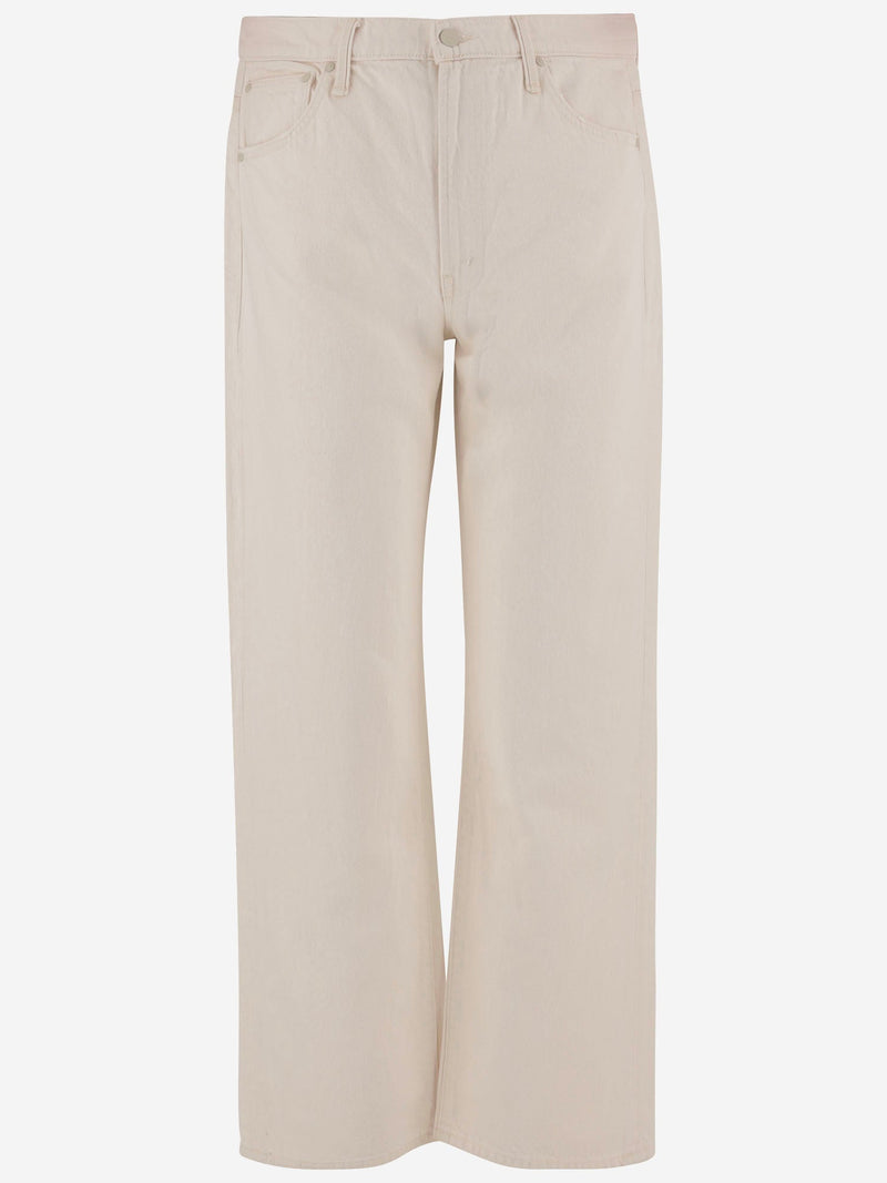 Jeans Cotton Denim White