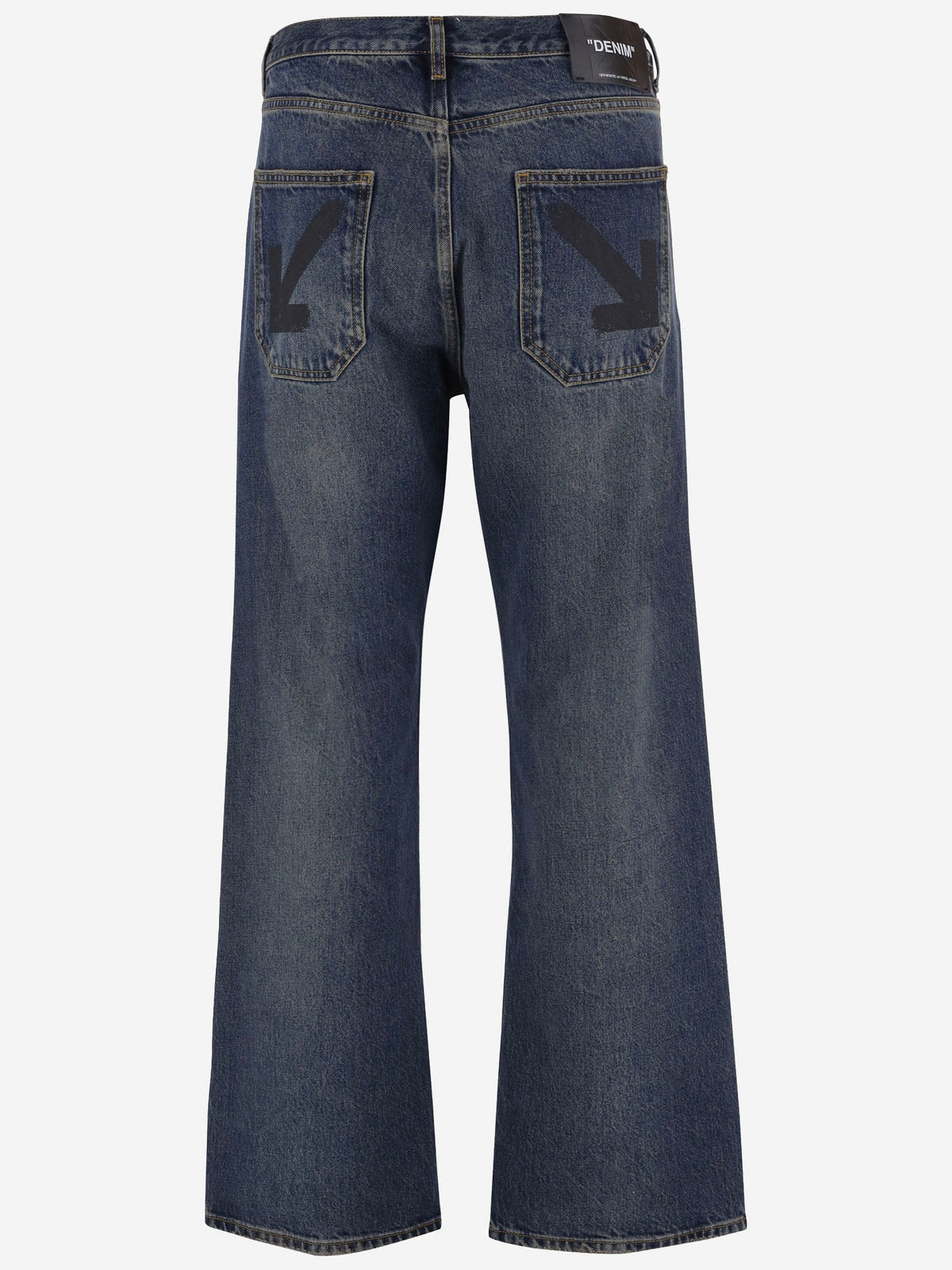 Jeans in Dark Denim Cotton