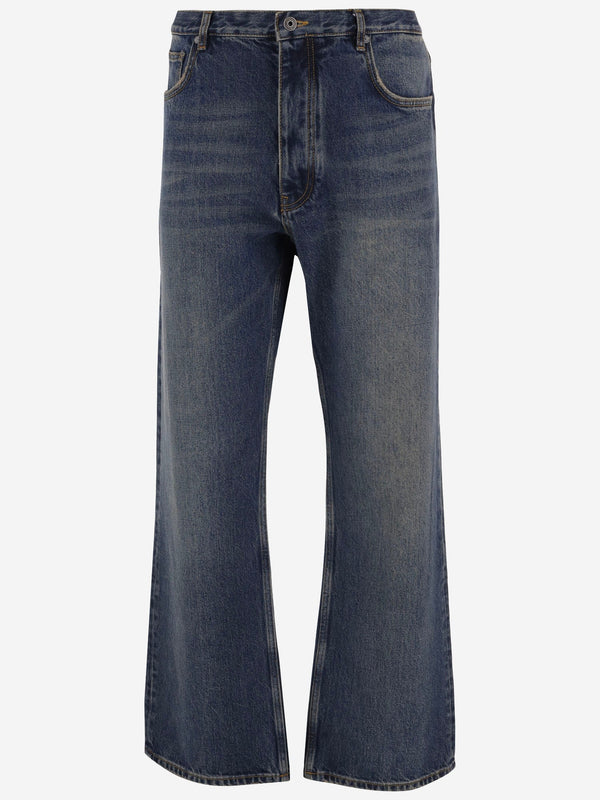 Jeans in Dark Denim Cotton