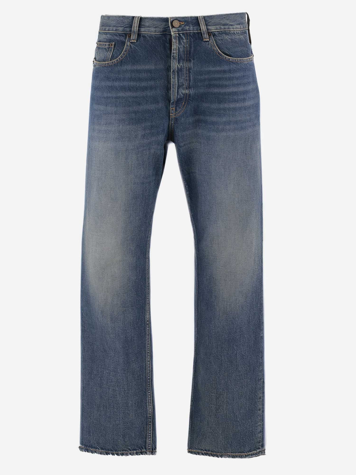 Straight Jeans in Vintage Wash