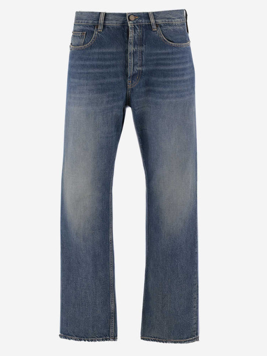 Straight Jeans in Vintage Wash