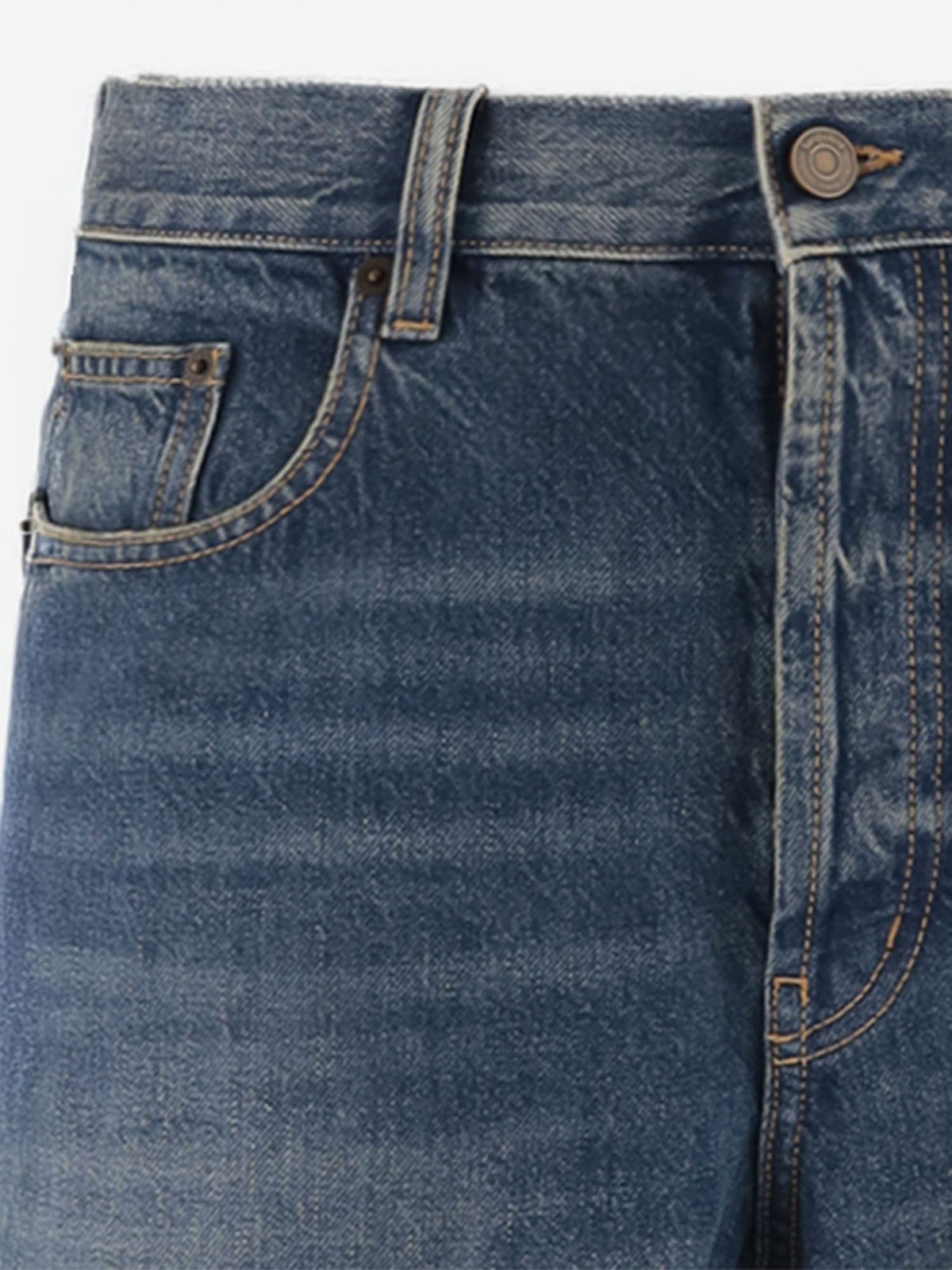 Straight Jeans in Vintage Wash