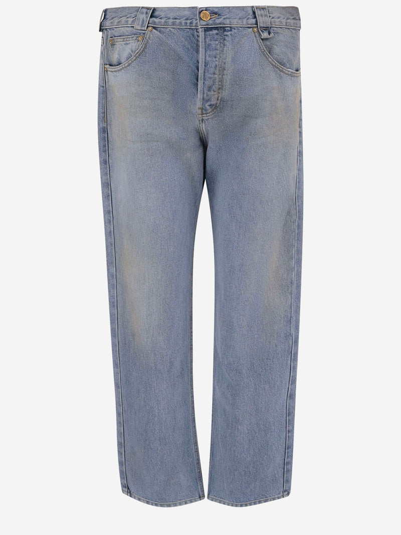 Logo Cotton Jeans