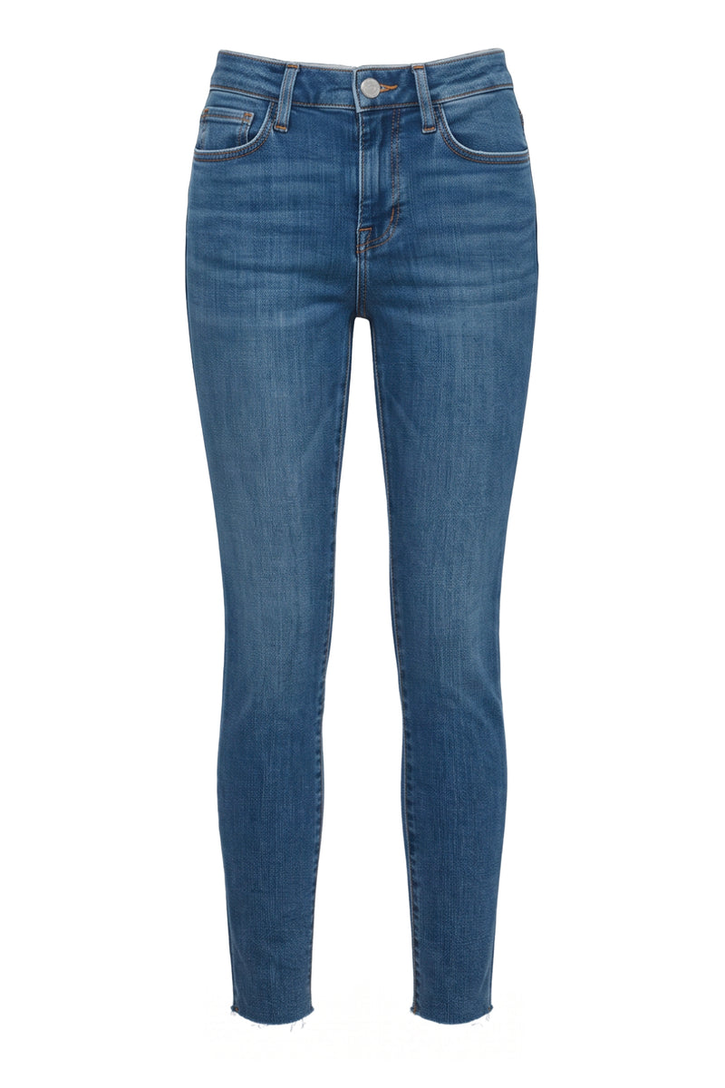 Raw Edge Skinny Jeans