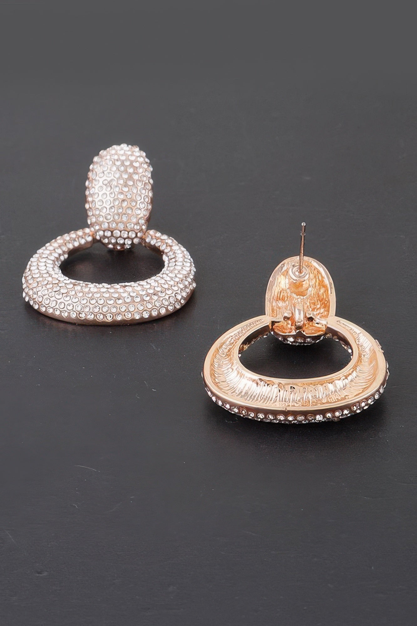 LINCOLN CENTER Bejeweled Hoop Drop Earrings: NYFW BYMANYC ® New York