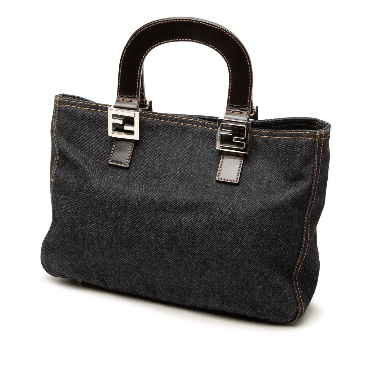 Denim Twins Tote Bag (Pre-Owned)