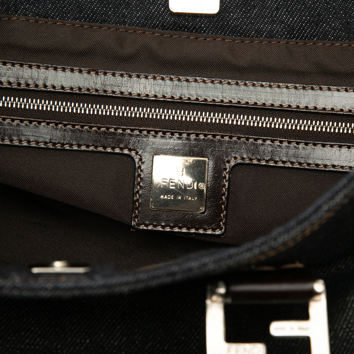 Denim Twins Tote Bag (Pre-Owned)