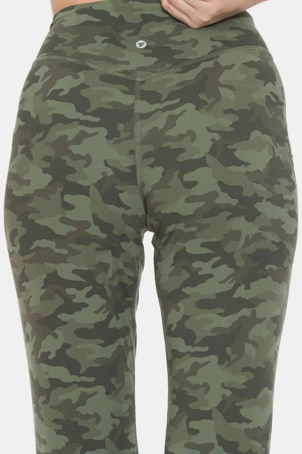 Trendsi Camo High Waist Leggings Women's Activewear Comfortable & Stylish
