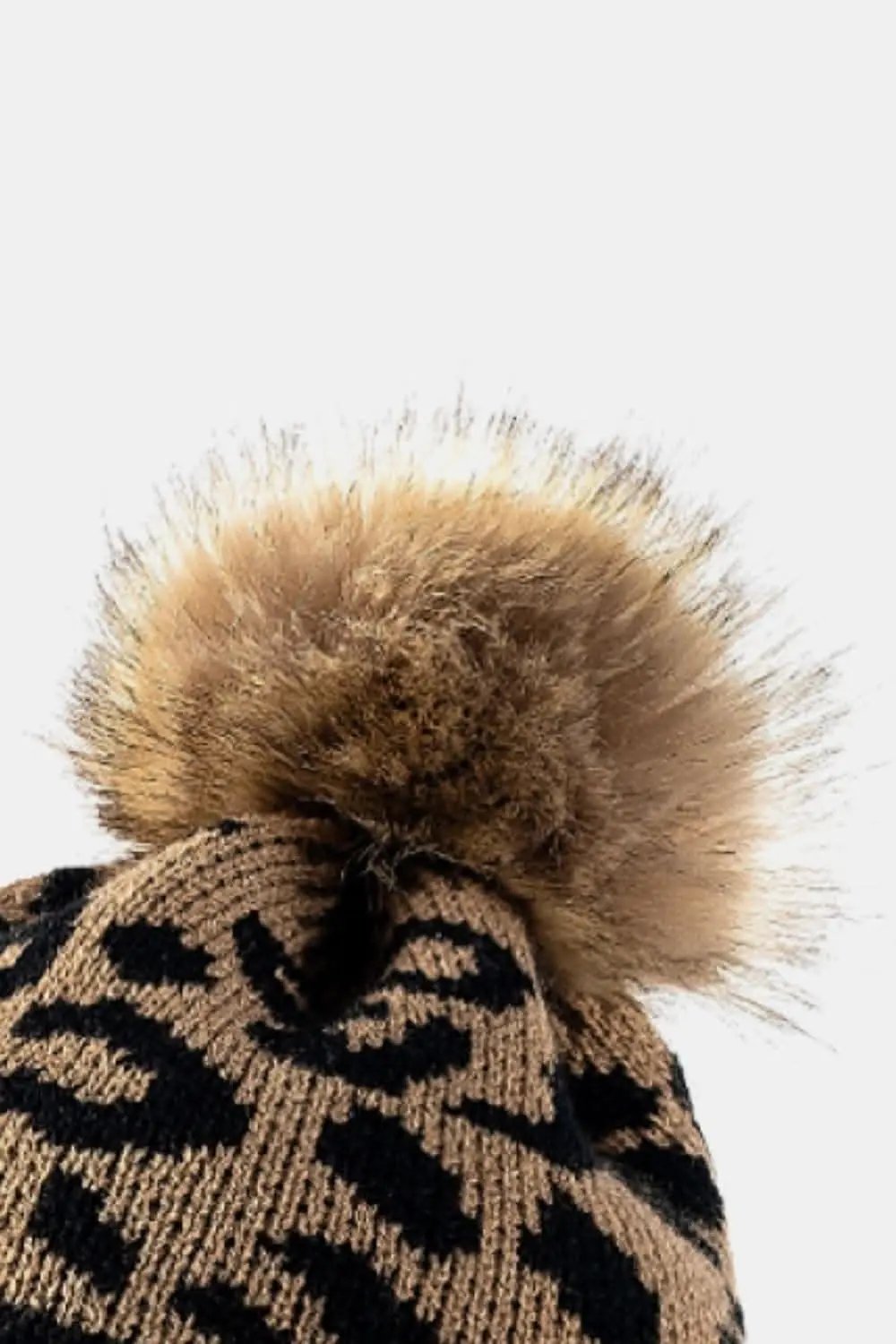 Trendsi Leopard Print Cuffed Beanie
