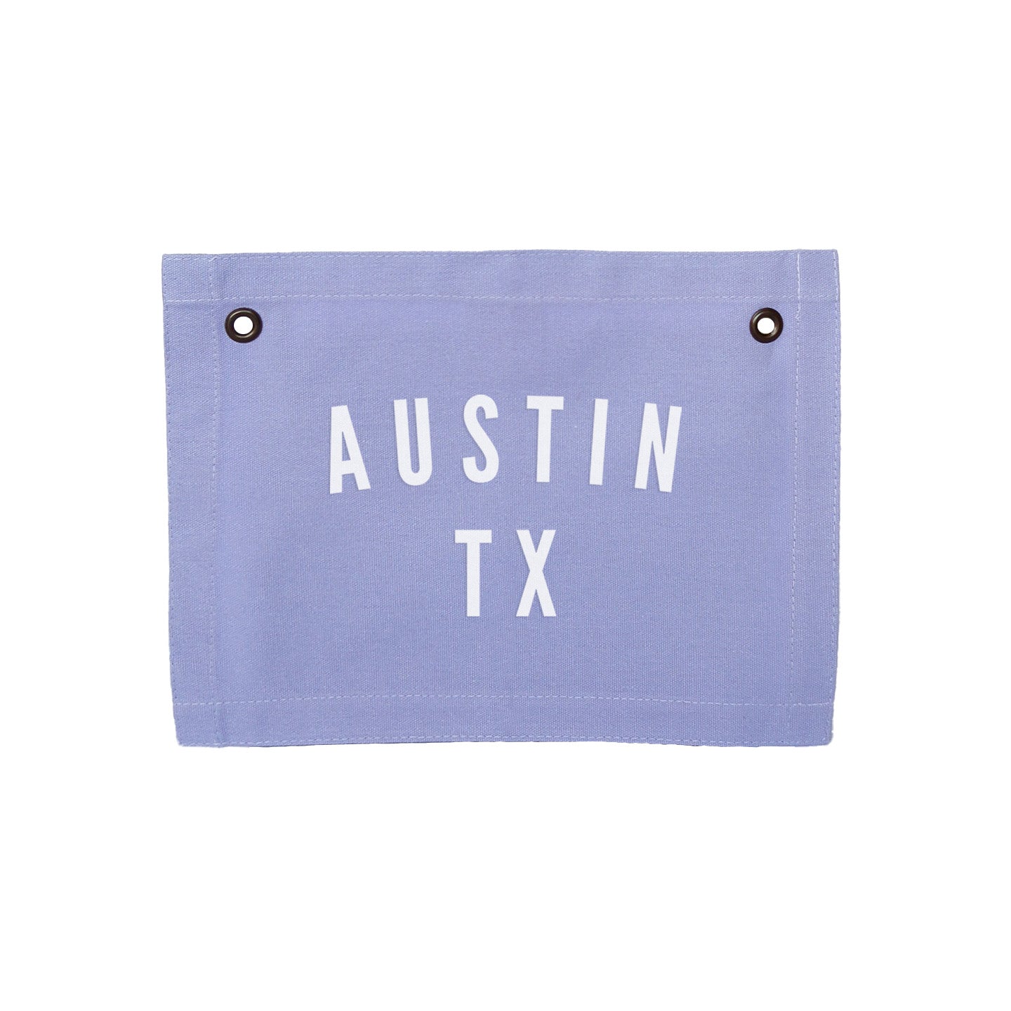 Austin Texas Small Canvas Flag