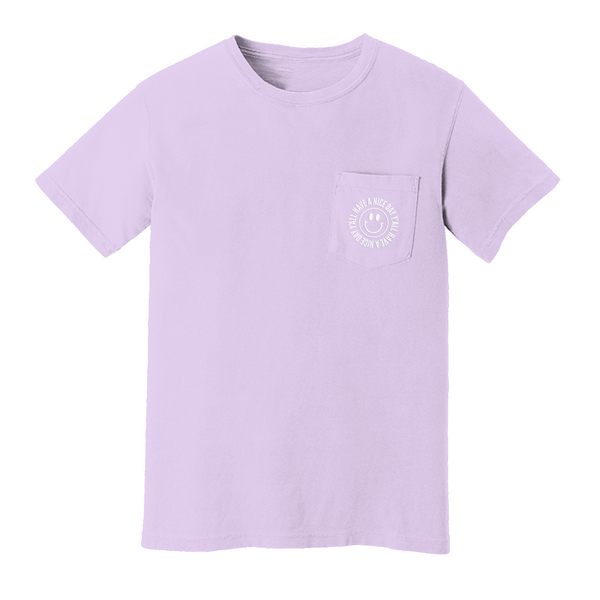 Smile Have a Nice Day Y'all Pocket Tee