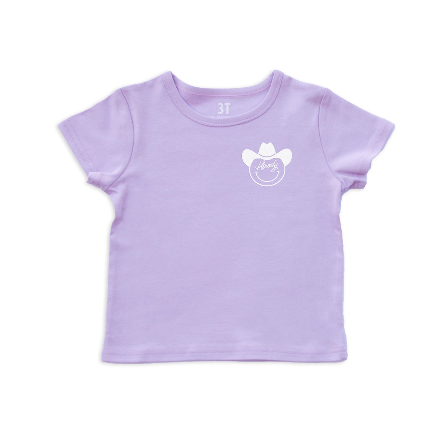 Howdy Cursive Cowboy Kids Tee