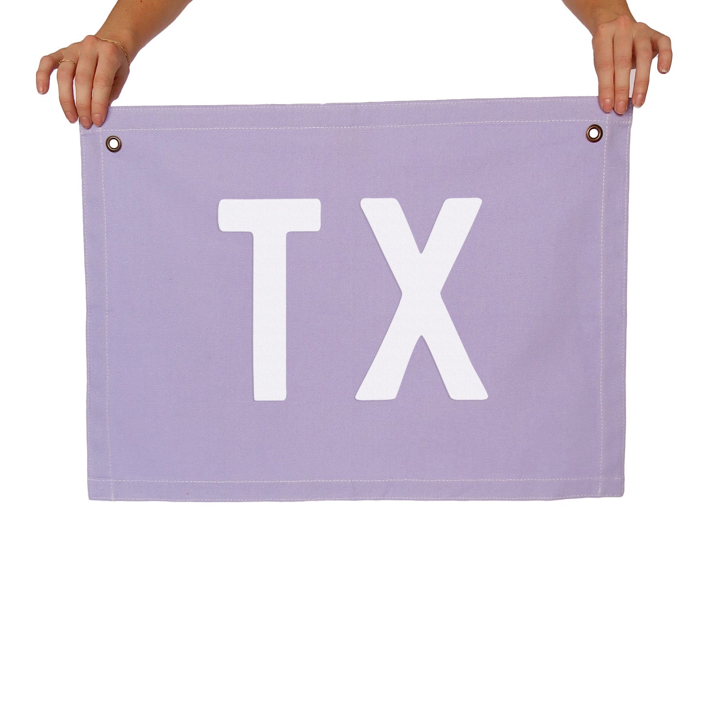 TX Large Canvas Flag