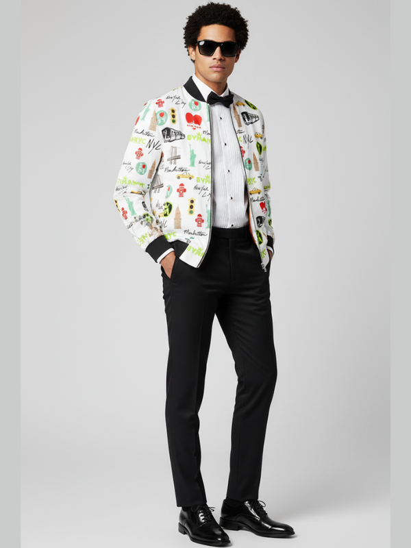 Limited Edition Jacket Manhattan Mosaic Sunset – BYMANYC ® New York