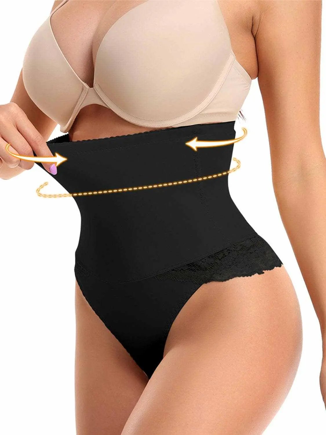 Trendsi Luxe Lace Shaping Shorts Women's Shapewear: Smoothing & Comfortable