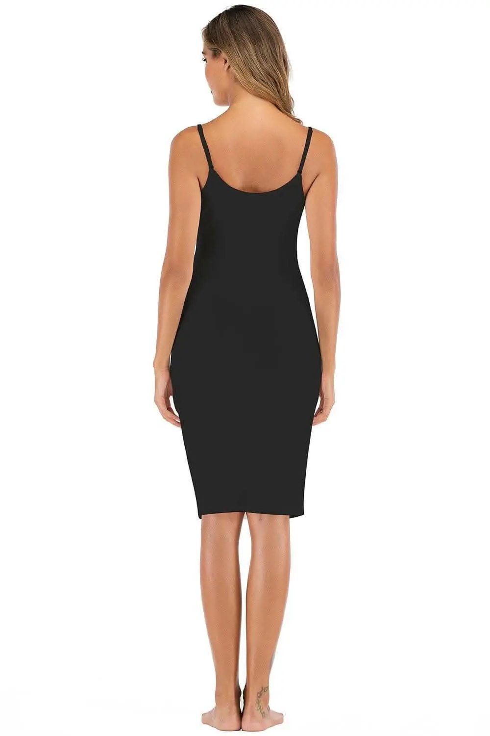 Trendsi swimwear - Luxe lace trim v-neck dress