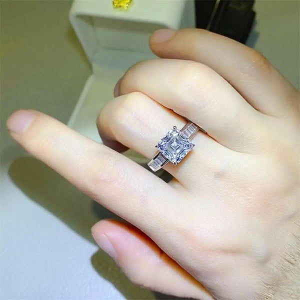 Trendsi just arrived - Luxurious 3ct moissanite ring