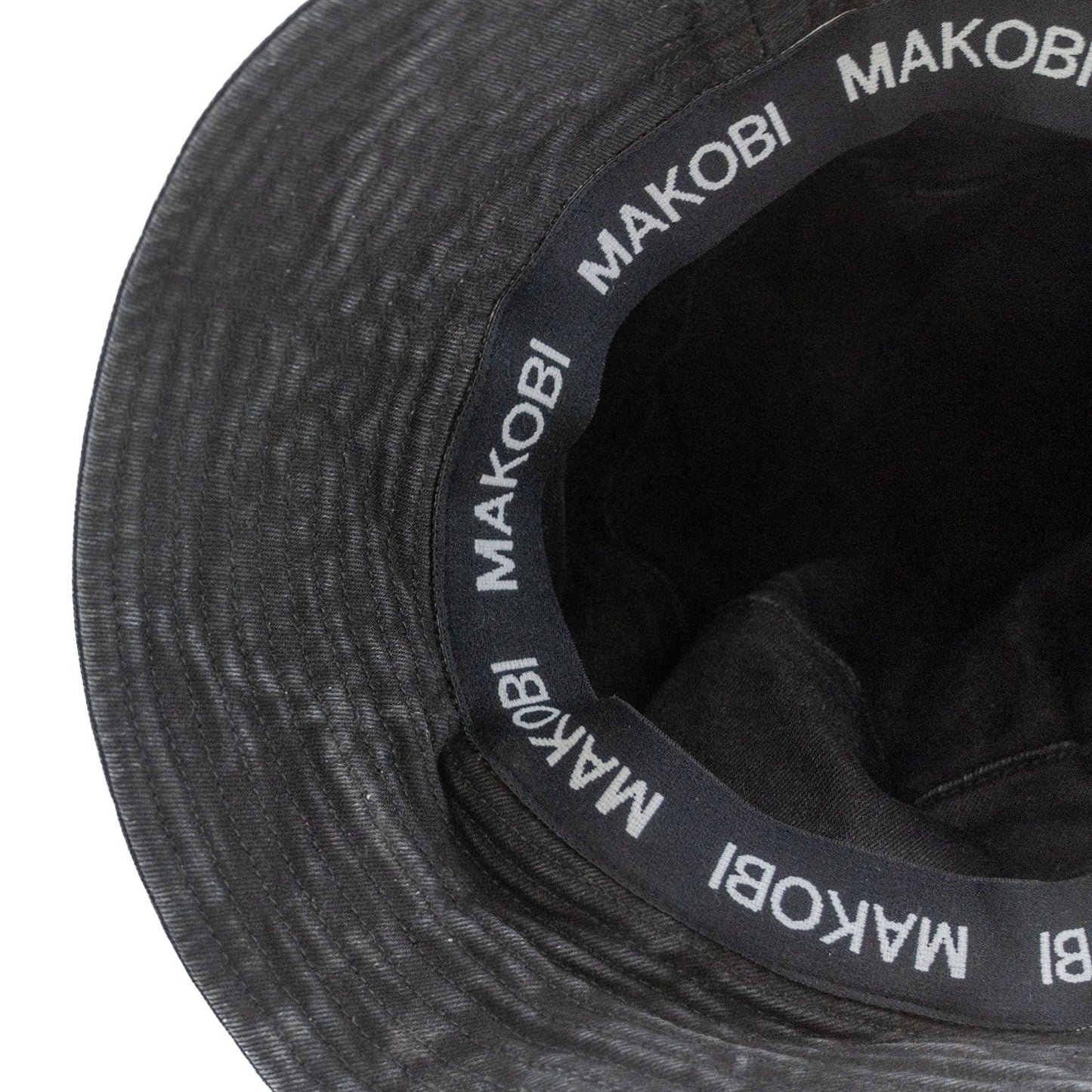 Hat | M016 Rinaldi Denim Bucket Hat - Black