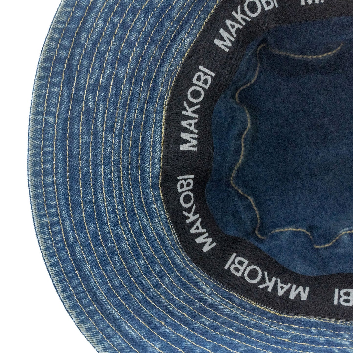 Hat | M016 Rinaldi Denim Bucket Hat - Dirt