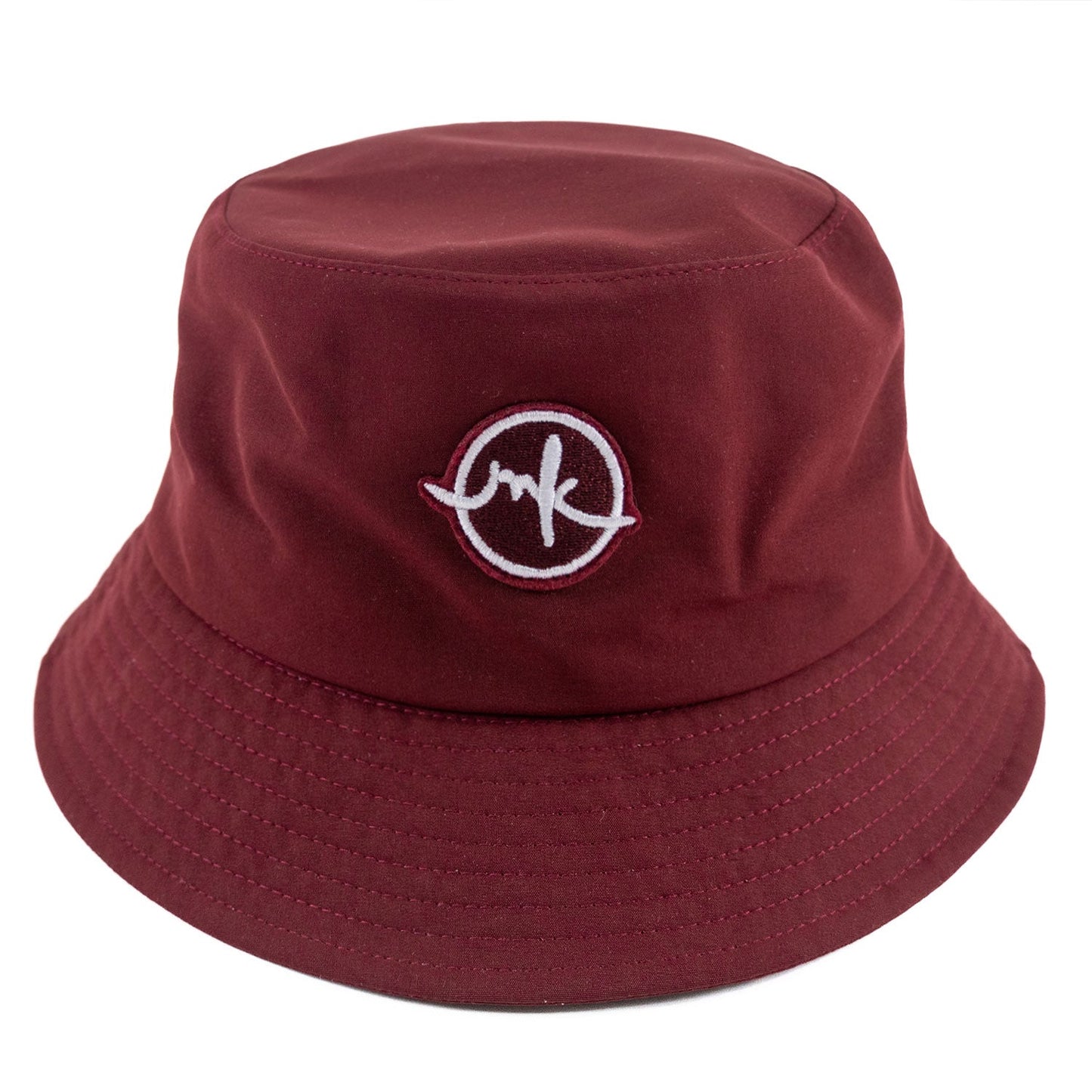 M033 Colton Nylon Bucket Hat - Burgundy