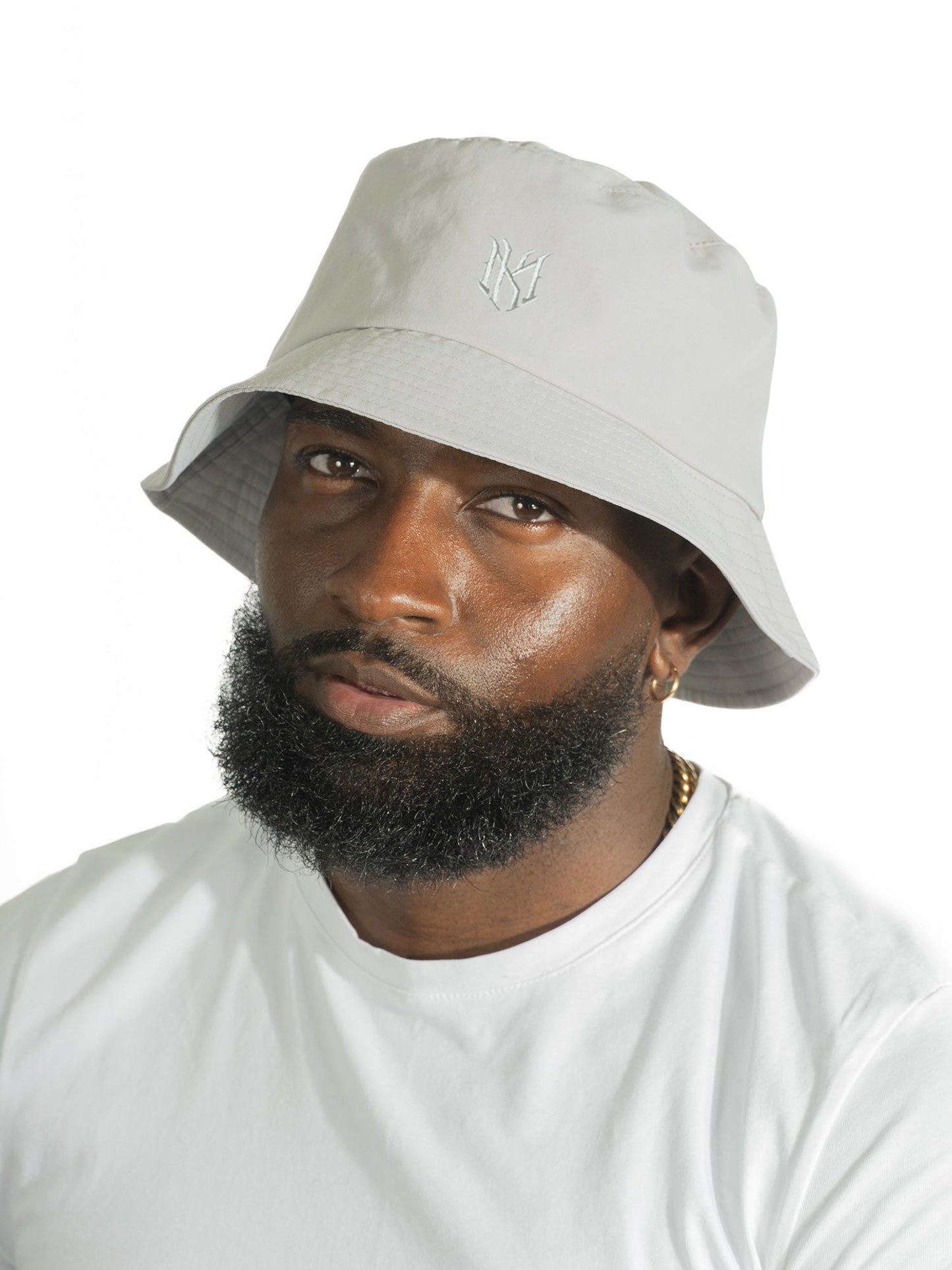 Nylon | M034 Adorni Nylon Bucket Hat - Gray