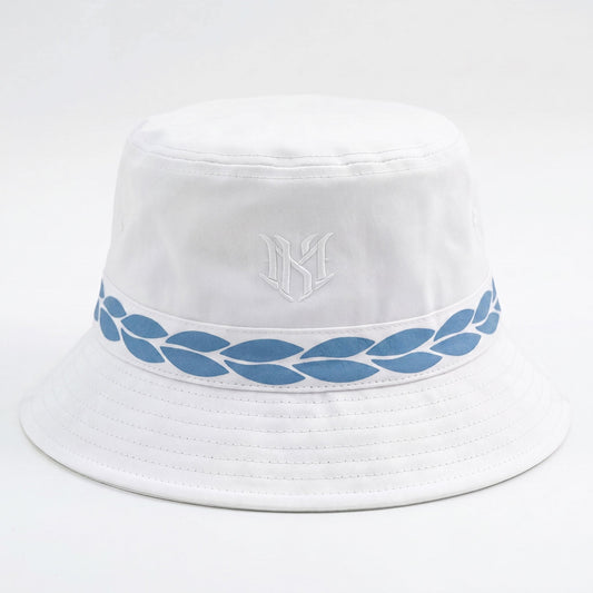 M061 Elite Club Twill Bucket Hat - White