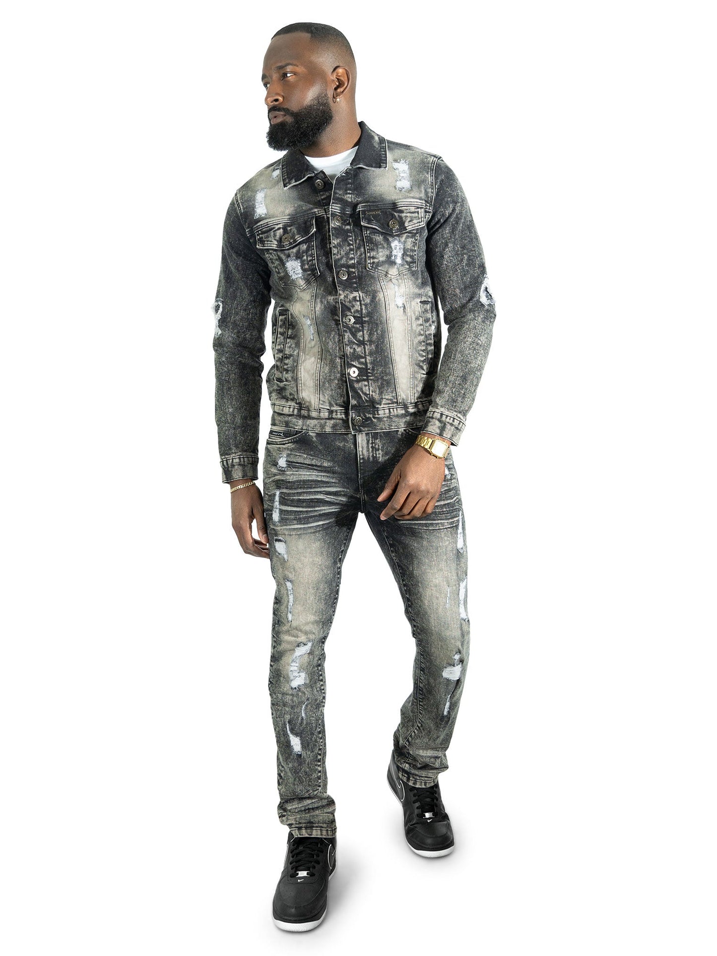 Denim | M1000 Prego Jacket - Black Wash