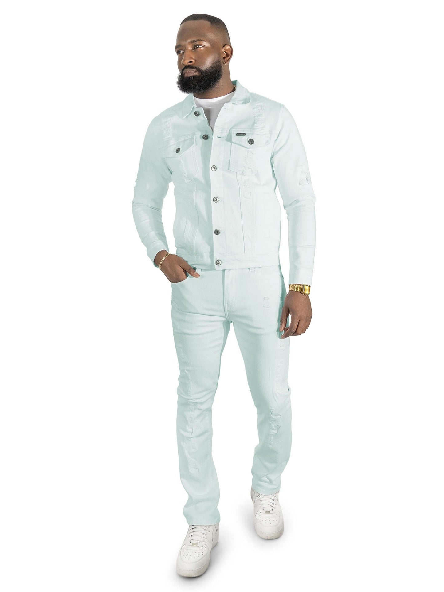Denim | M1000 Prego Jacket - White