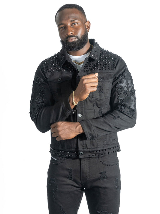 Jacket | M1013 Positoni Denim - Black