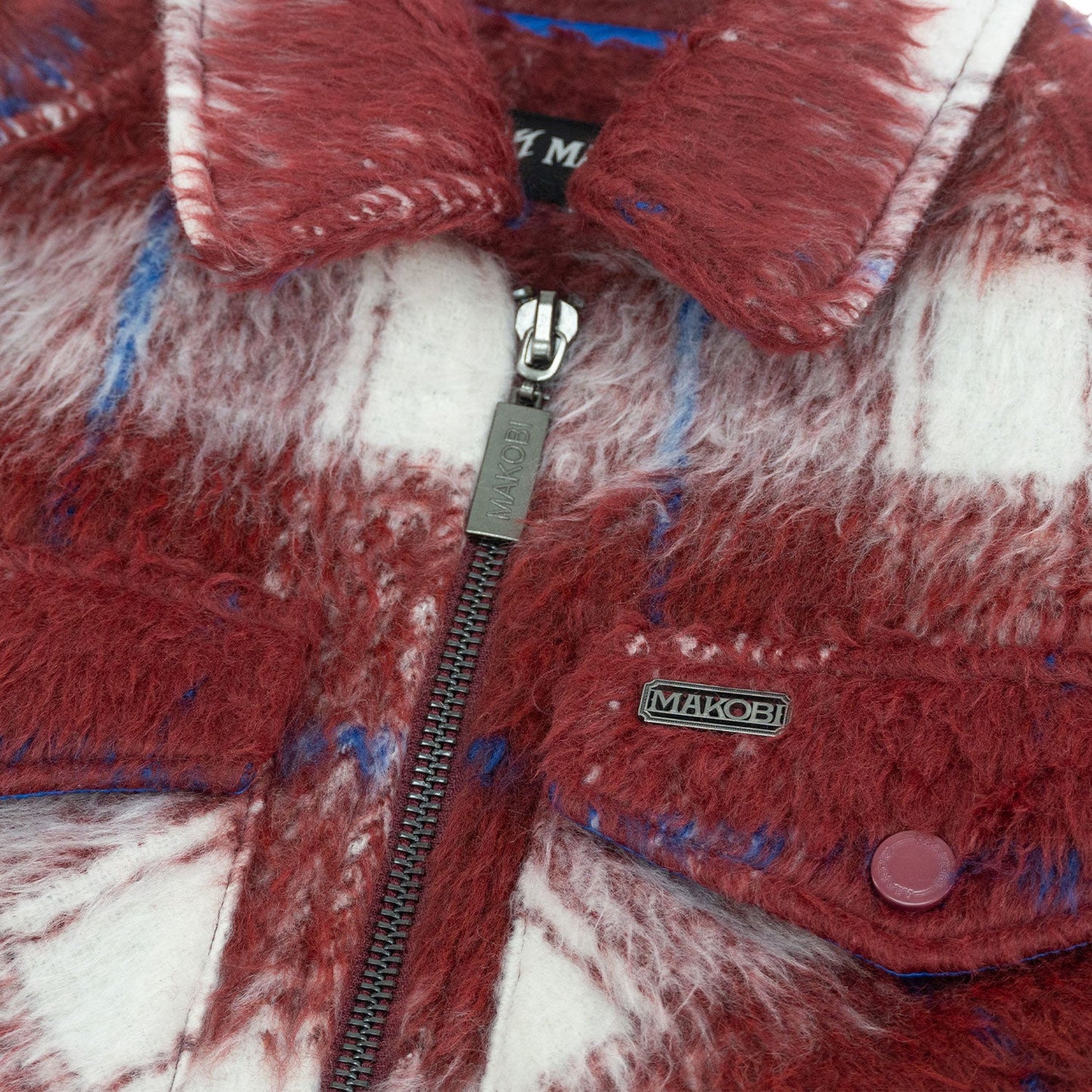 Wool Jacket | M1058 Gabana 26 Shacket - Burgundy