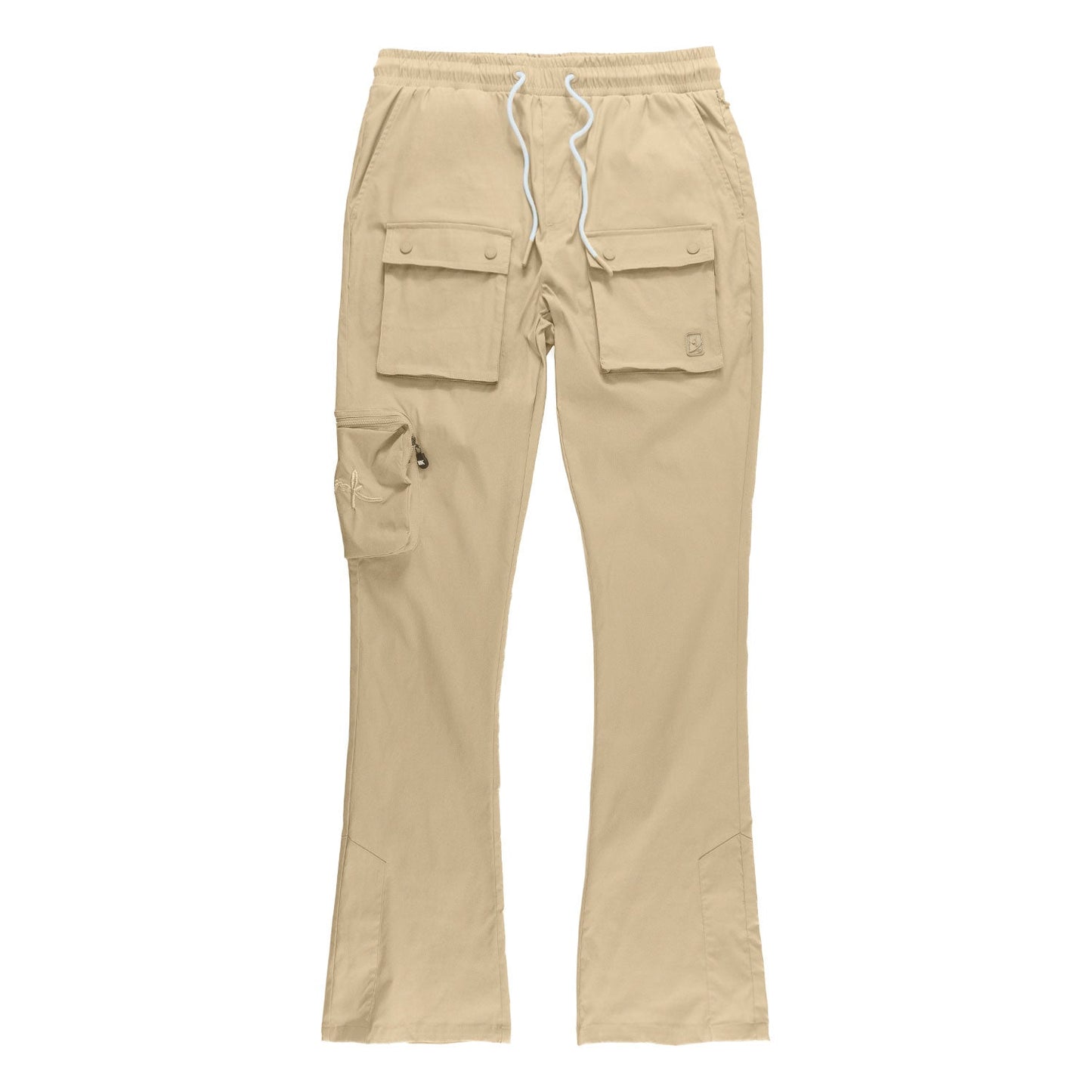 M1625 Sartoni Nylon Stacked Pants - Khaki