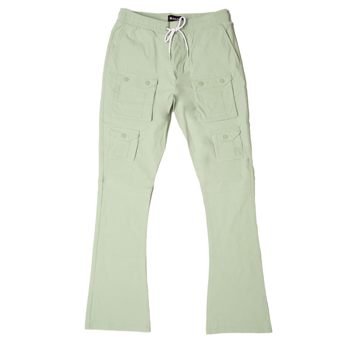 M1633 Colton 34” Stack Nylon/Spandex  Sweat Pants - Light Olive