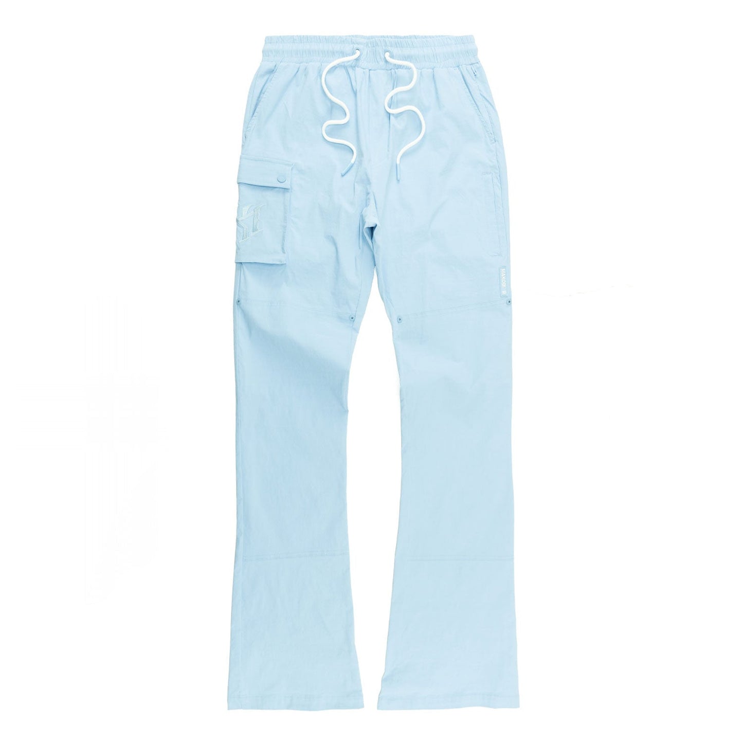 Nylon Pants | M1634 Adorni Stacked - Blue