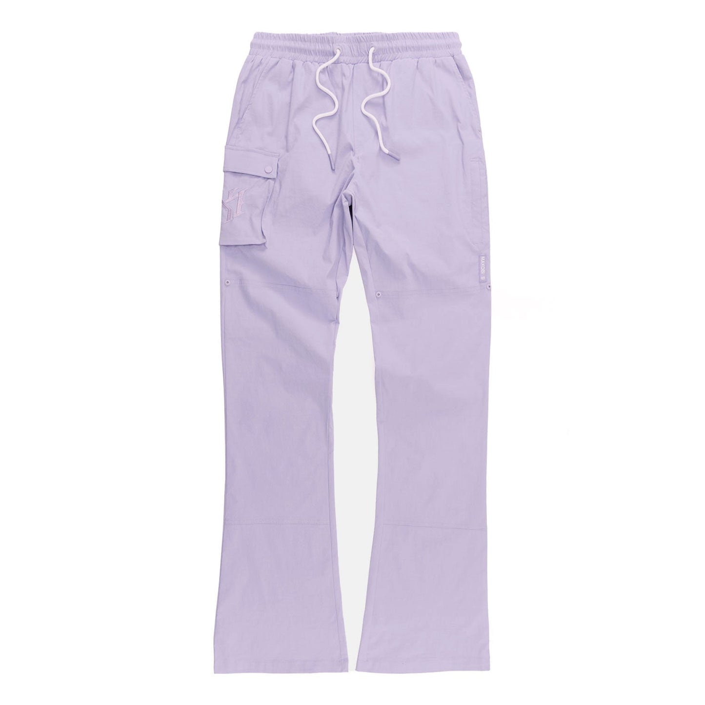 Nylon Pants | M1634 Adorni Stacked - Lavender